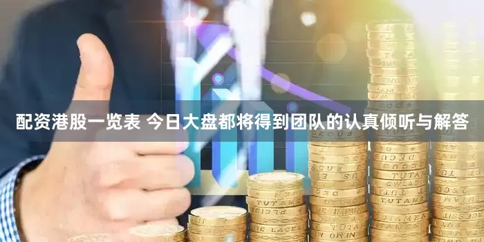 配资港股一览表 今日大盘都将得到团队的认真倾听与解答